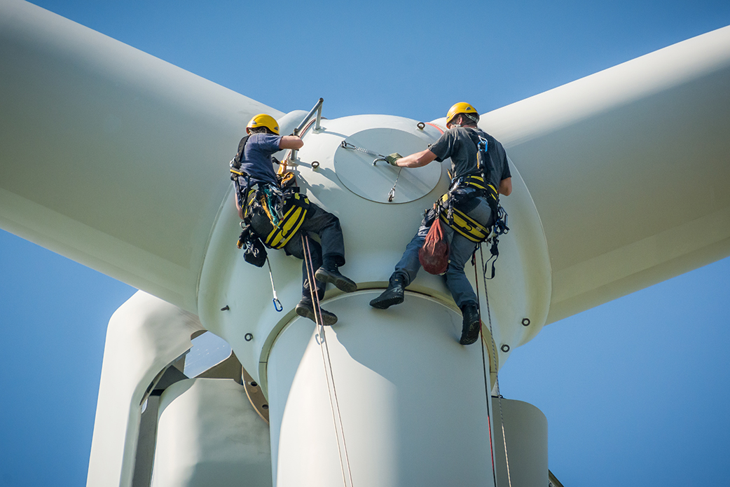 Servicetechniker Windenergieanlagen