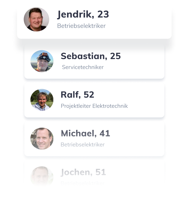 Elektriker Beispiele